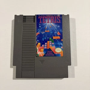 Tetris Nintendo Entertainment System 1989 NES Tested And Working - Picture 1 of 3