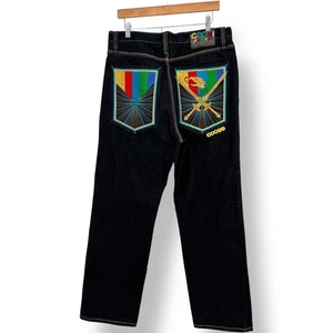 Jeans Coogi Australia DE COLECCIÓN Art to Wear Bordados Fénix/Espada, 34 - Imagen 1 de 11