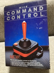 Wico Command Control Joystick 15-9714 Atari 400 800 Box & Manual 1982 untested - Picture 1 of 4