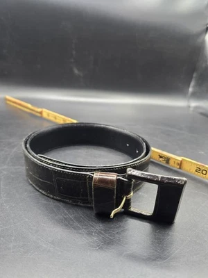 Cinturón de cocodrilo Jaeger para hombre talla 34 Foto 1 de 4