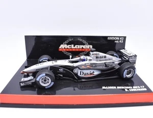 Model Car Formula 1 F1 1:43 McLaren Mercedes MP4-17 Minichamps Coulthard - Picture 1 of 4