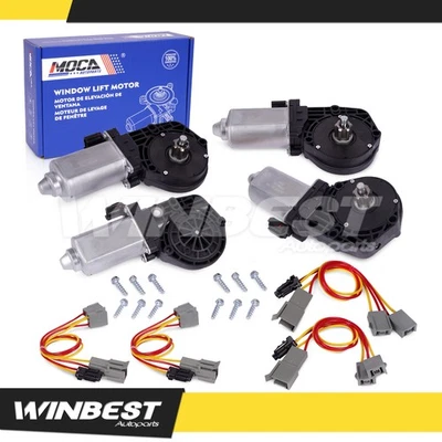 4x Front & Rear Window Lift Motor for Ford Crown Victoria Town Car Mercury 4.6L - Image 1 of 4