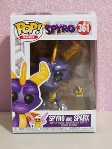 2018 Funko Pop Games Spyro Spyro und SPARX #361 Vinyl Figur mit Box - Bild 1 von 7