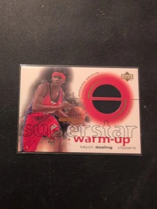 2001-02 Upper Deck Ovation Keyon Dooling Superstar Warm-Up #KD Game Used - Picture 1 of 2