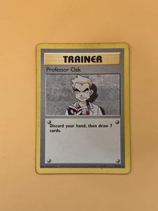 Professor Oak 088/102 Base Set (Shadowless) Regular - Picture 1 of 2