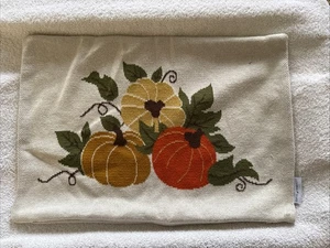 Funda Almohada Otoño 12x20 Regalos de Cosecha Acción de Gracias Cremallera 100% Algodón - Imagen 1 de 8