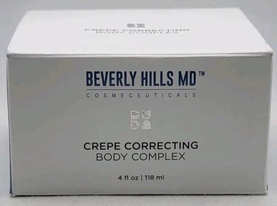 Complejo corporal reafirmante corrector de crepé Beverly Hills MD (4 fl oz) nuevo stock antiguo Foto 1 de 4