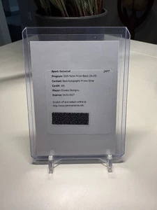 2025 Prizm Black - Onyeka Okongwu Prizms Silver Auto Redemption - Picture 1 of 1