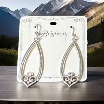 Brighton Alcazar Earrings Teardrop French Wire List $46 NWT Rare Find! - Image 1 of 3