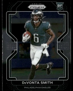DeVonta Smith 2021 Panini Chronicles Prizm Black #PB-8 Philadelphia Eagles - Picture 1 of 2