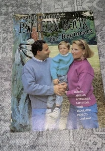Sweater Machine Pattern Book For Beginners Booklet Vintage Rare - Picture 1 of 3