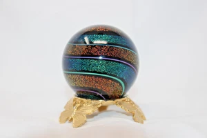 Geoffrey Beetem Lila y Como Nuevo Bandas Lutz Cobre y Verde Azulado Polvo de Estrellas 1.75" (Grande) - Imagen 1 de 10
