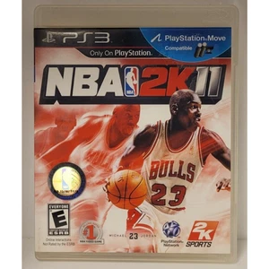 NBA 2K11 (PS3 PlayStation 3 Game, 2010) With Manual PRE-OWNED - Picture 1 of 9