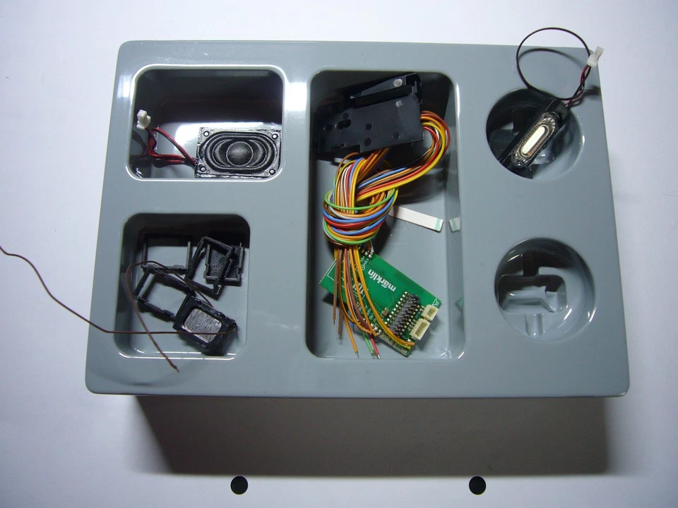 Märklin MTC 21 Platine und 3 Lautsprecher für Sounddecoder - Bild 1 von 1