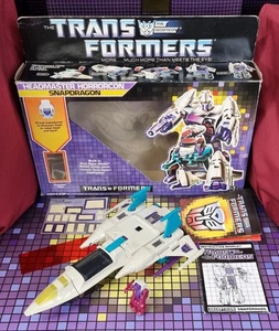 De colección Hasbro Transformers G1 Headmaster Horrorcon Snapdragon Completo con Caja - Imagen 1 de 13