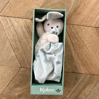 KALOO BLUE BUNNY COMFORTER BABY SOFT TOY BLANKIE SOOTHER ❤️ new rabbit - Image 1 of 4