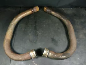 1980 HONDA CX500C cx500 EXHAUST HEADERS PIPES 80 CX 500c 500 left right pipe - Picture 1 of 12