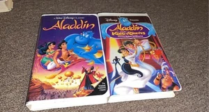A Walt Disney Classic Black Diamond Aladdin and Aladdin and The King of Thieves - Picture 1 of 4