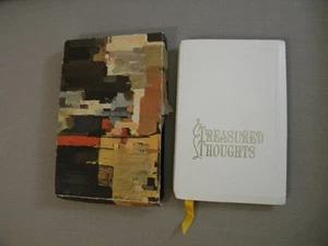 Treasured Thoughts 1968 Book- Selections From Many Sources - Foto 1 di 12