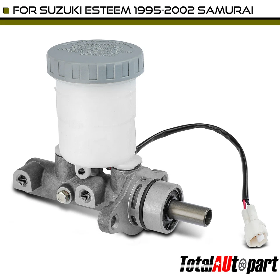 Cilindro maestro de freno con depósito para Suzuki Esteem 1995-2002 Samurai 1989-1995 Foto 1 de 4