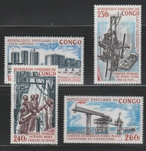Instalaciones de aceite Congo-PR 1973 Sc # C 151-54 MNH OG $20,00 - Imagen 1 de 1