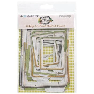 49 and Market Vintage Orchard Chipboard Set Stacked Frames 16pcs - Image 1 of 2