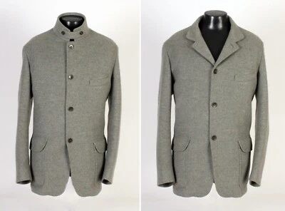 Loro Piana 100% Cashmere / Suede Jacket - Gray - XXL - $7495  Retail - Image 1 of 4