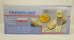 Brand NEW Trendline Cortelco Model 8150 ASH Cream Corded Desktop Telephone - Picture 1 of 4