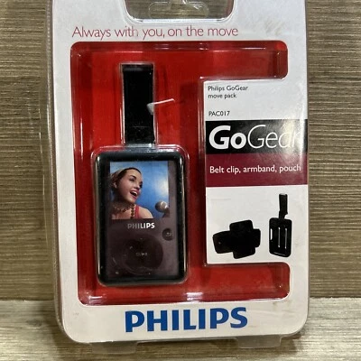 NEW Philips Go Gear Move Pack PAC017 Belt Clip Armband and Pouch(bin-7) - Image 1 of 4