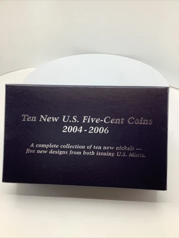 Ten New US Five-Cent Coins 2004-2006 | Postal Commemorative Society | Jefferson Cover