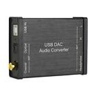 USB DAC Konverter Optisch Koaxial Soundkarte Adapter L/R