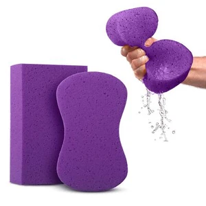 Sponges For Cleaning 2 Pack Multipurpose Cleaning Sponge As Car Wash Sponge Hous - Picture 1 of 5