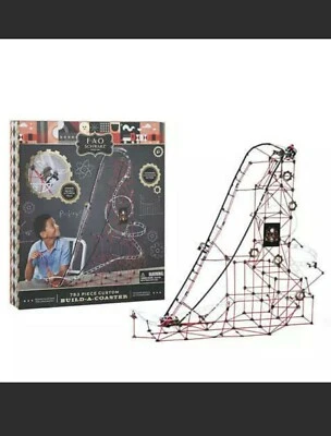 F.A.O Schwarz 753 Piece Custom Build-A-Coaster New In Original Box - Image 1 of 4