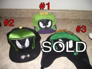 VINTAGE 2009-2011 Marvin The Martian Hats CAPS  YOUR CHOICE new - Picture 1 of 1
