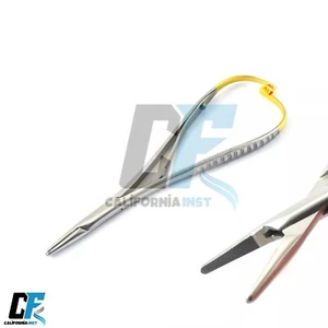 Alicate de colocación de ligadura Mathieu TC pinzas de soporte de aguja elastoméricas dentales CE - Imagen 1 de 2