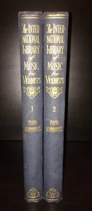 THE INTERNATIONAL LIBRARY OF MUSIC FOR VIOLINISTS Vol. I & II 1928 - Foto 1 di 12