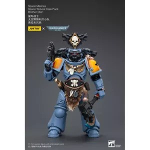 JoyToy Space Marines - Space Wolves - Claw Pack Brother Olaf 1/18 - Warhammer 40 - Imagen 1 de 7