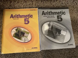 Abeka 5th Grade Math Teacher Keys - Picture 1 of 1