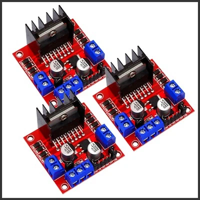 3x L298N Motortreiber Endstufe Schrittmotor Driver Modul Board für Arduino Pi
