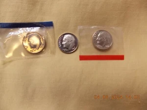 1987 Roosevelt Dimes D&P Mints W/Sweet Proof Coin Included 3 Coins total! 0 S&H! - Picture 1 of 2