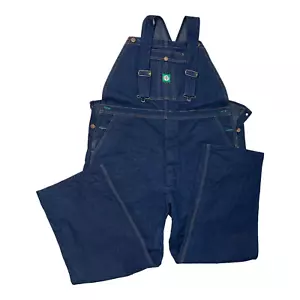 Vintage Wrangler Arbeitskleidung Made in USA 100 % Baumwolle Denim Overalls Herren 44x30 - Bild 1 von 7