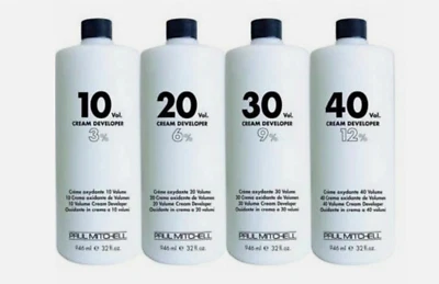 Paul Mitchell Creme Entwickler Oxydant 1 Liter 1L 1000ml Neu 5 10 20 30 40 VOL