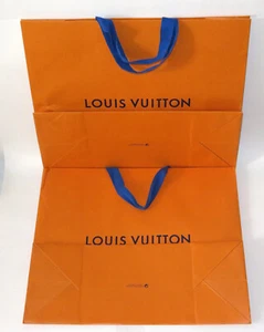 LOUIS VUITTON Authentic Carry Tote Bag Size is 16 x 13 X 6.5 inches - (PAIR) - Picture 1 of 10