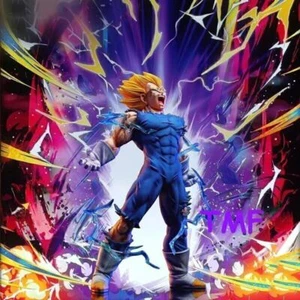 New Dragon Ball Z Vegeta Figure Self-destruct Anime 10.6'' Figure Model Statue N - Picture 1 of 6