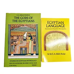 The Gods of the Egyptians Mythology Egyptian Language Hieroglyphics Lessons - Imagen 1 de 9