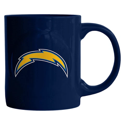 Boelter Brands NFL San Diego Chargers 11-ounce Sculpted Ceramic Coffee Mug Cover