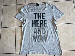 Herren T Shirt *H & M**Gr. M- 50, grau mit Motiv, Kurzarm - Bild 1 von 7