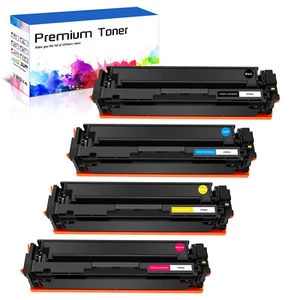 CF500A-CF503A BKCYM 202A Toner Set for HP Color LaserJet Pro MFP M281fdn M281dw - Picture 1 of 30