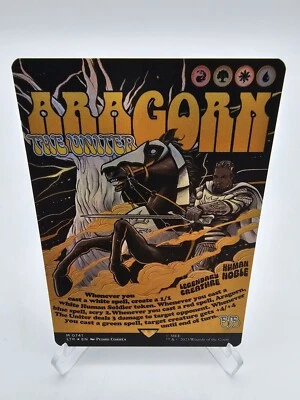 MTG - The Lord of the Rings - Aragorn, the Uniter Poster Showcase Foil M-0741 - Bild 1 von 2