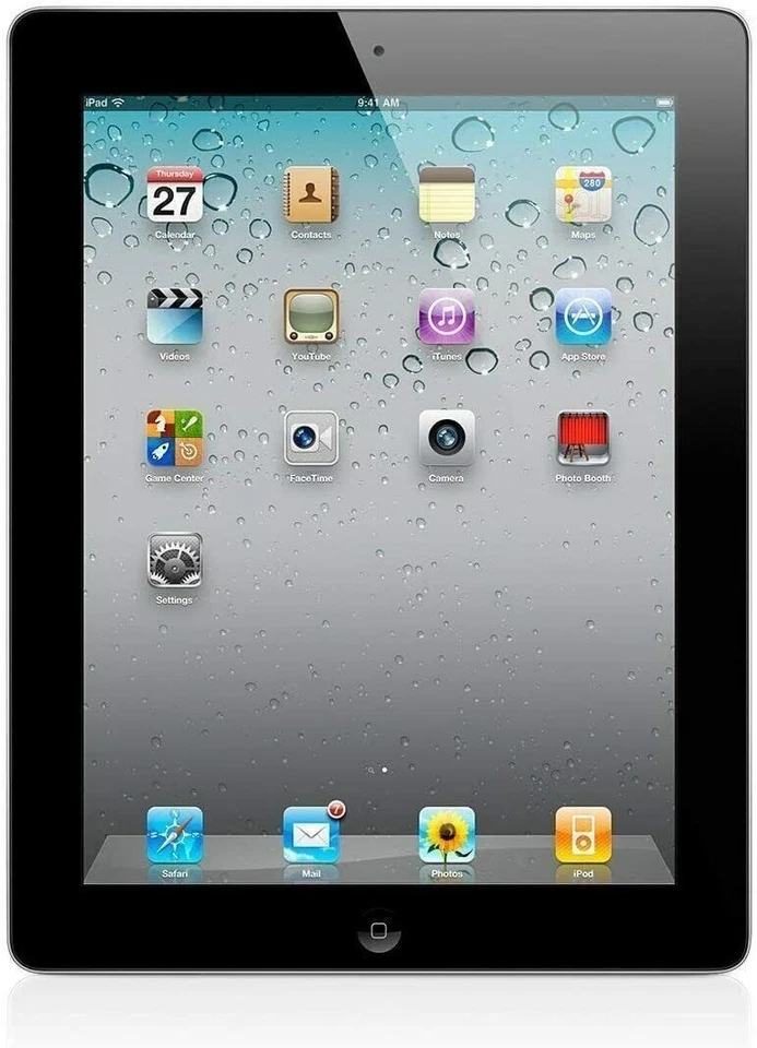 Apple iPad 2.ª generación, 32 GB, Wi-Fi, 9,7 pulgadas - negro - A1395 Foto 1 de 1